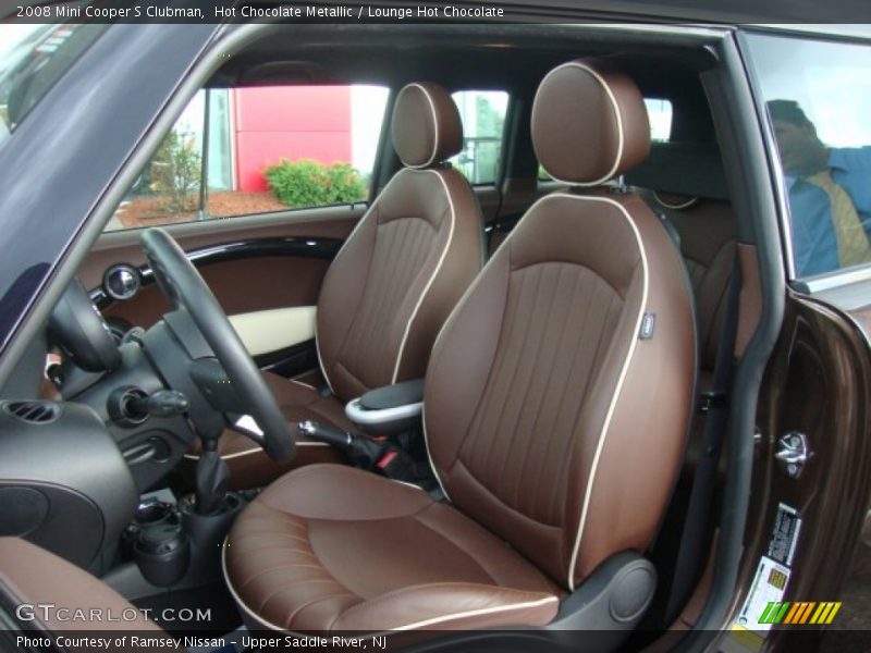  2008 Cooper S Clubman Lounge Hot Chocolate Interior