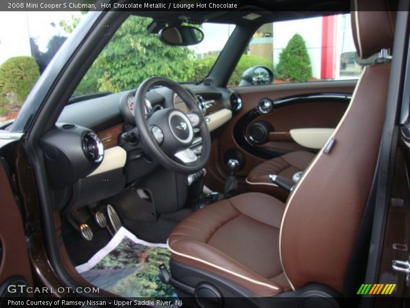 2008 Cooper S Clubman Lounge Hot Chocolate Interior