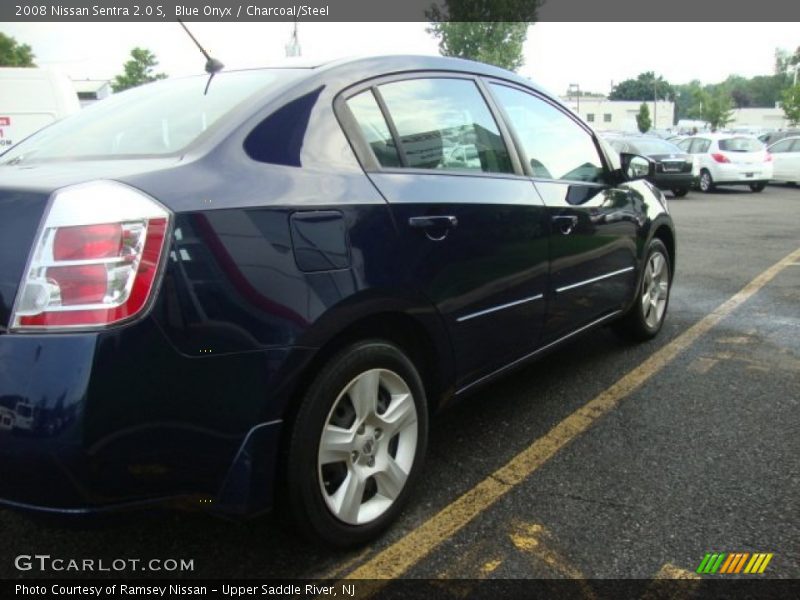 Blue Onyx / Charcoal/Steel 2008 Nissan Sentra 2.0 S