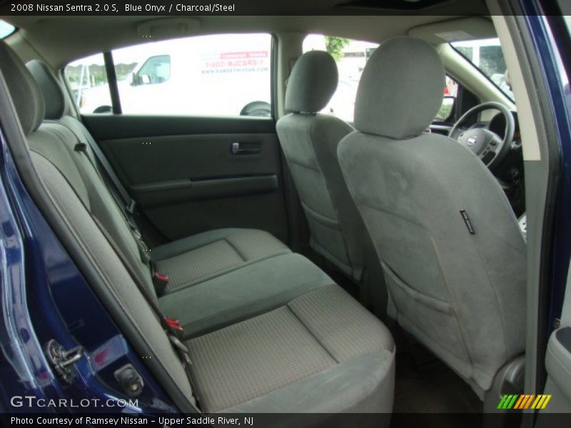 Blue Onyx / Charcoal/Steel 2008 Nissan Sentra 2.0 S