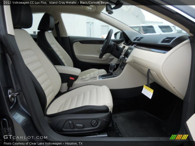  2012 CC Lux Plus Black/Cornsilk Beige Interior