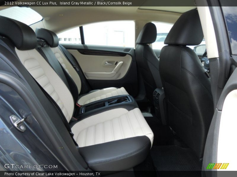  2012 CC Lux Plus Black/Cornsilk Beige Interior