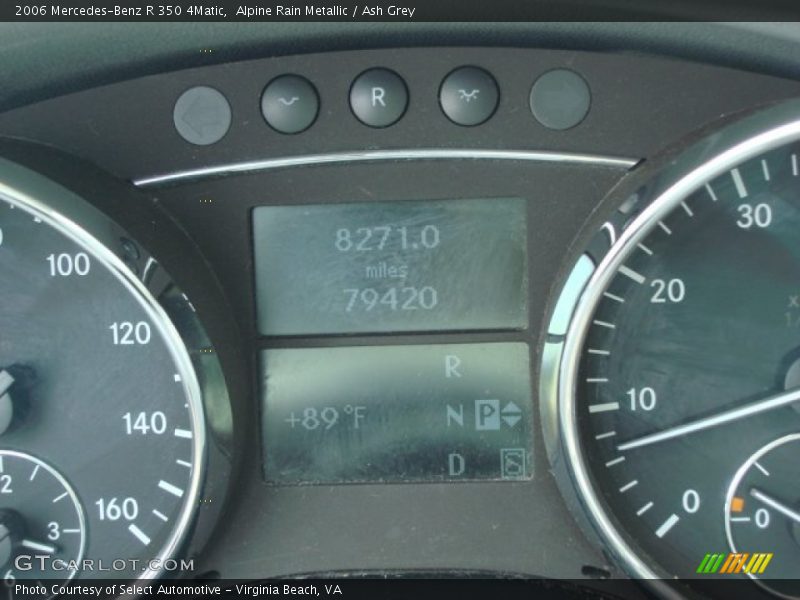 Alpine Rain Metallic / Ash Grey 2006 Mercedes-Benz R 350 4Matic