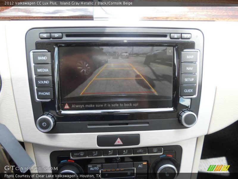 Controls of 2012 CC Lux Plus