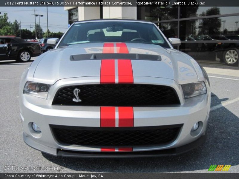  2012 Mustang Shelby GT500 SVT Performance Package Convertible Ingot Silver Metallic