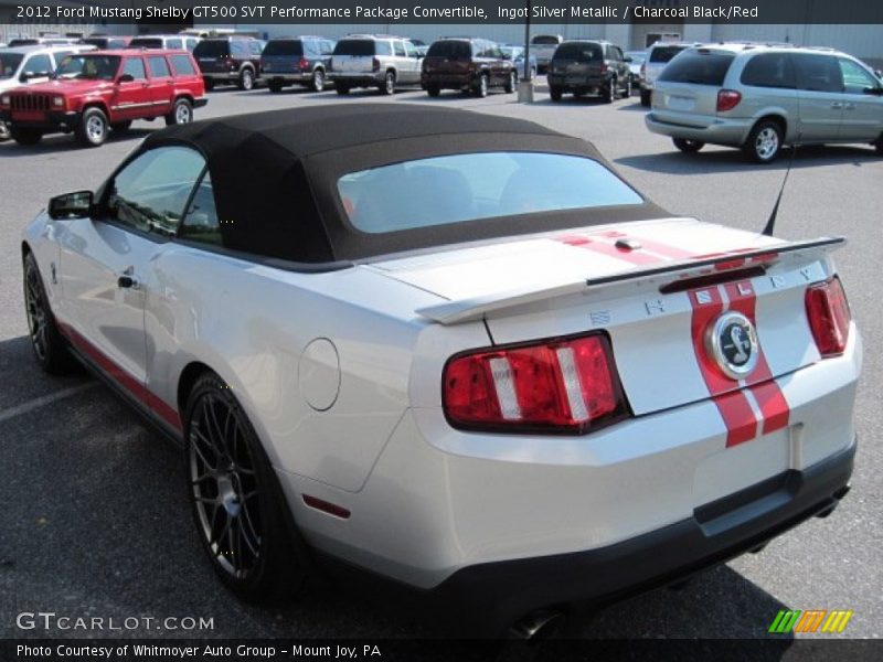  2012 Mustang Shelby GT500 SVT Performance Package Convertible Ingot Silver Metallic