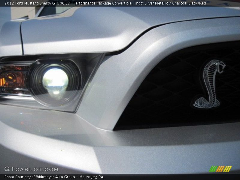  2012 Mustang Shelby GT500 SVT Performance Package Convertible Logo