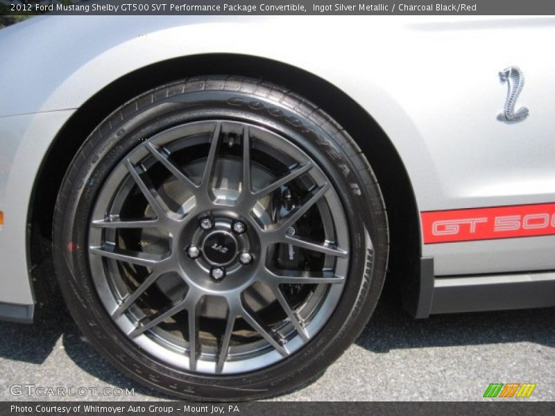  2012 Mustang Shelby GT500 SVT Performance Package Convertible Wheel