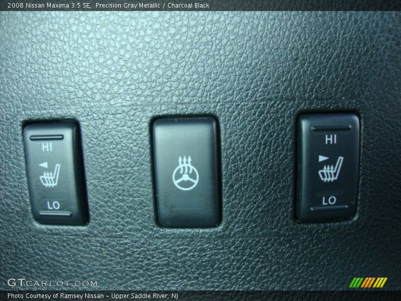 Precision Gray Metallic / Charcoal Black 2008 Nissan Maxima 3.5 SE