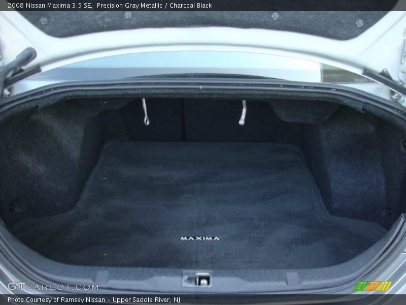 Precision Gray Metallic / Charcoal Black 2008 Nissan Maxima 3.5 SE