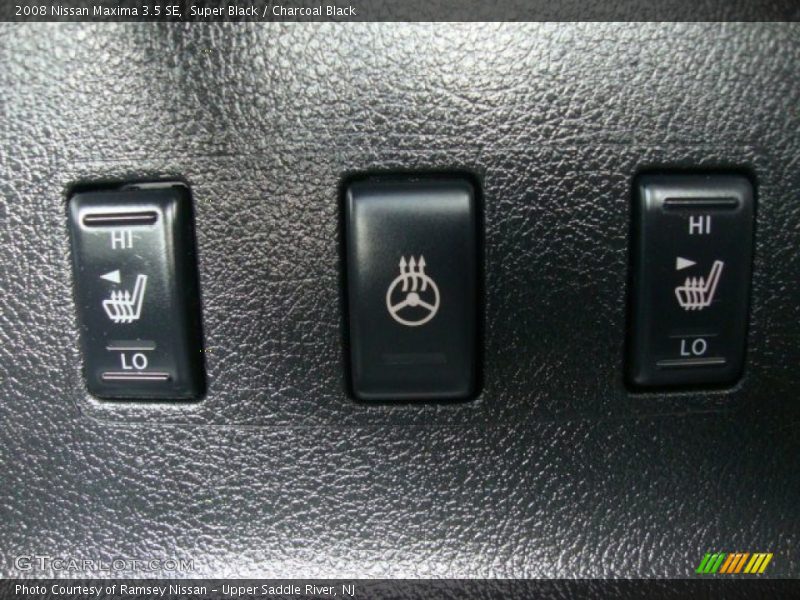 Super Black / Charcoal Black 2008 Nissan Maxima 3.5 SE