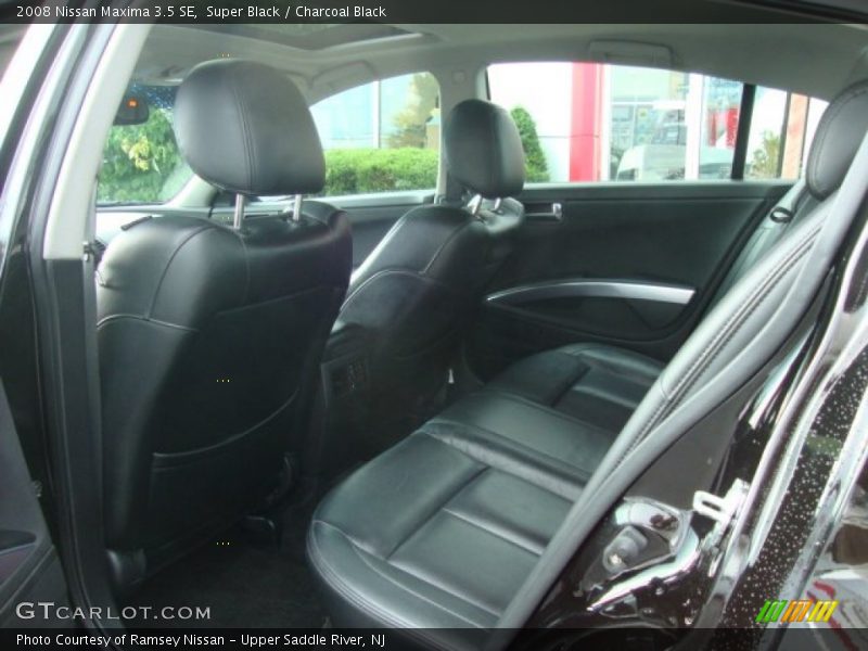 Super Black / Charcoal Black 2008 Nissan Maxima 3.5 SE