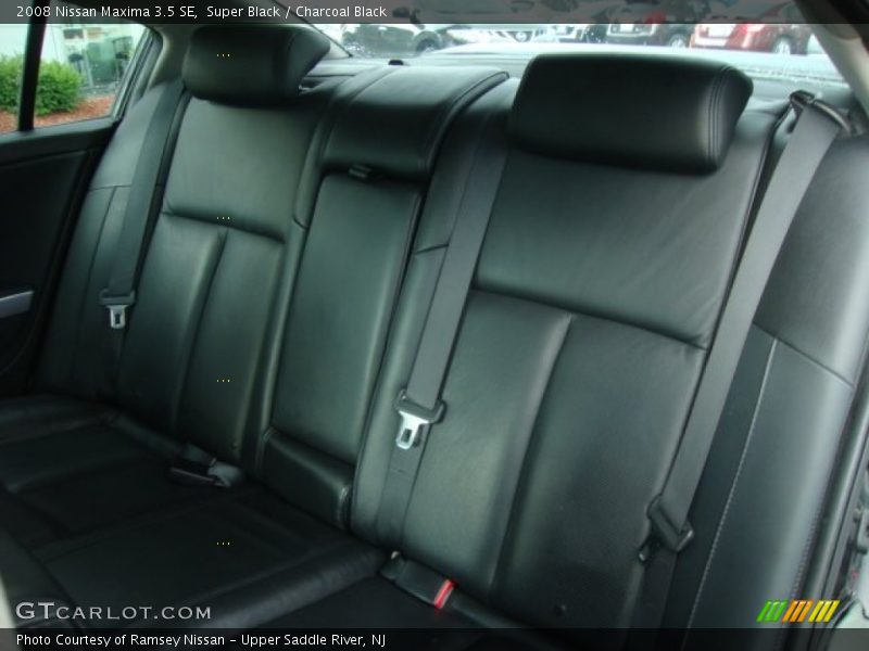 Super Black / Charcoal Black 2008 Nissan Maxima 3.5 SE