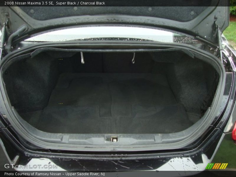 Super Black / Charcoal Black 2008 Nissan Maxima 3.5 SE