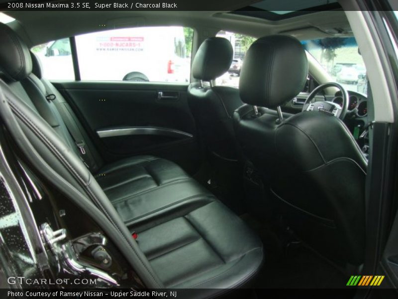 Super Black / Charcoal Black 2008 Nissan Maxima 3.5 SE