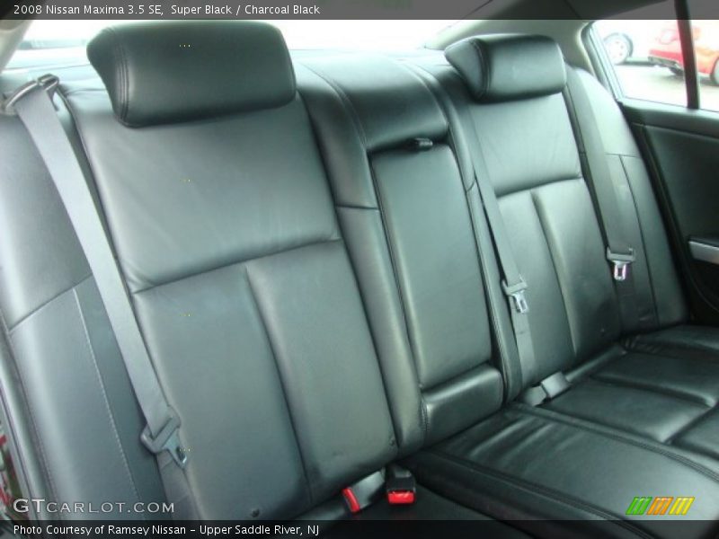 Super Black / Charcoal Black 2008 Nissan Maxima 3.5 SE