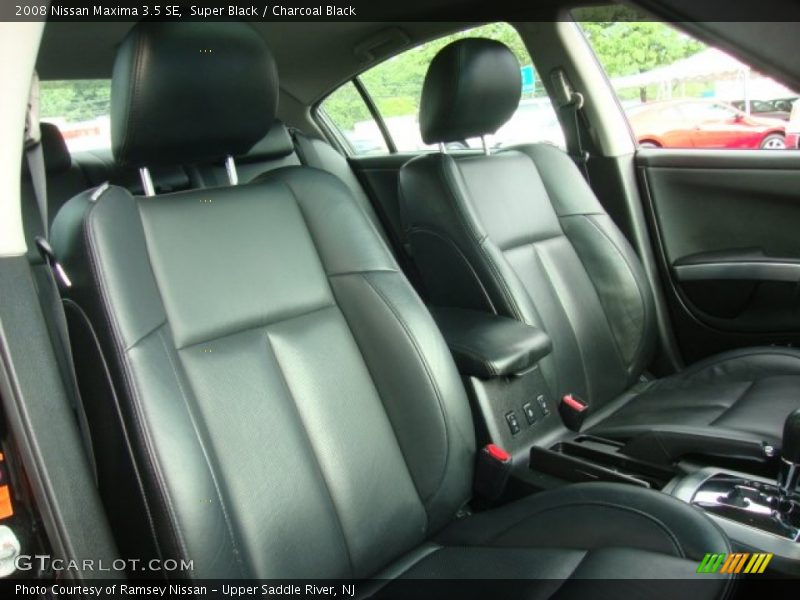 Super Black / Charcoal Black 2008 Nissan Maxima 3.5 SE