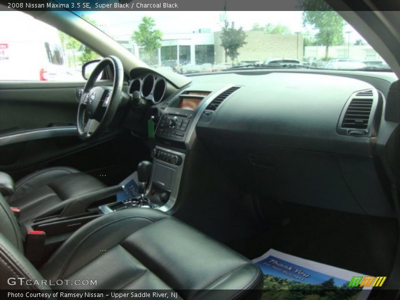 Super Black / Charcoal Black 2008 Nissan Maxima 3.5 SE