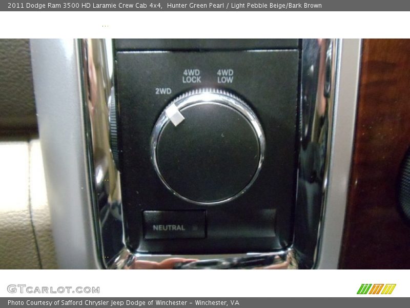 Controls of 2011 Ram 3500 HD Laramie Crew Cab 4x4