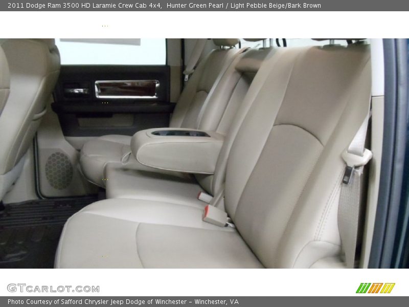  2011 Ram 3500 HD Laramie Crew Cab 4x4 Light Pebble Beige/Bark Brown Interior