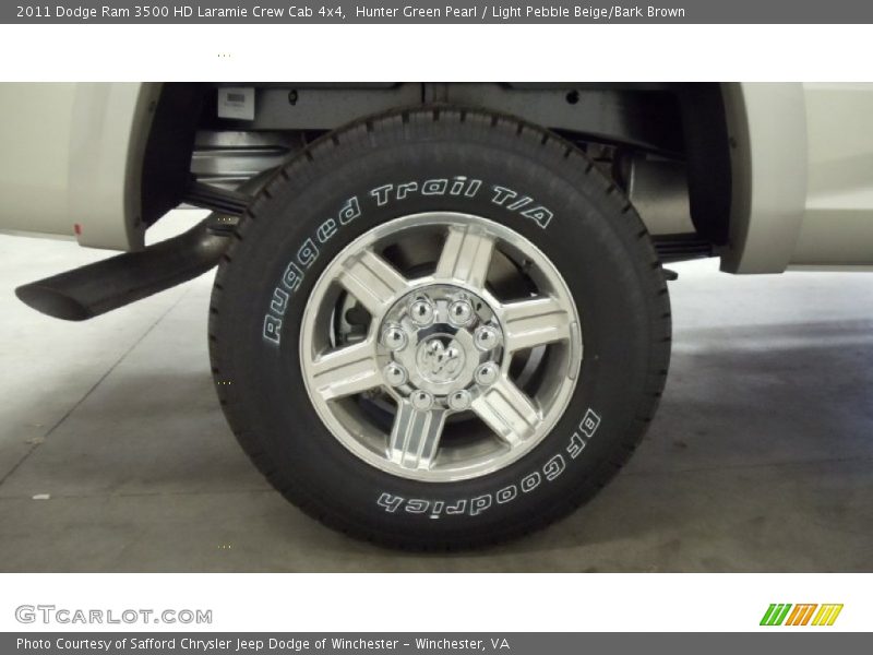  2011 Ram 3500 HD Laramie Crew Cab 4x4 Wheel