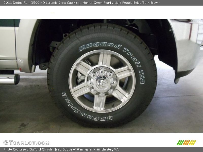  2011 Ram 3500 HD Laramie Crew Cab 4x4 Wheel