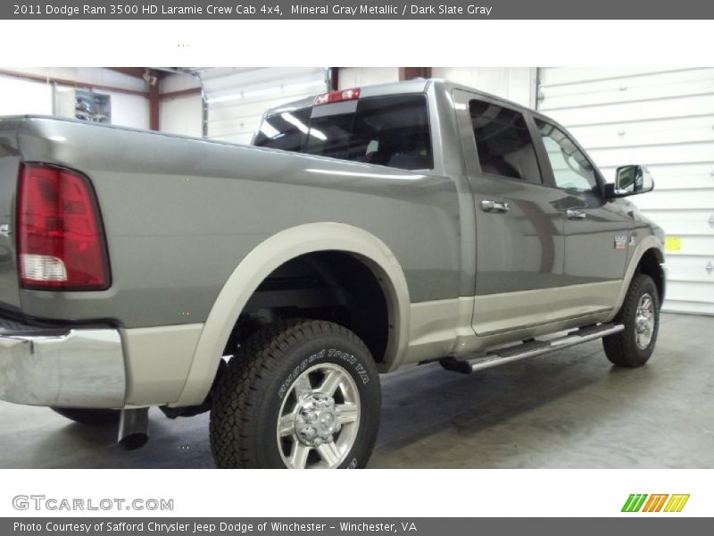 Mineral Gray Metallic / Dark Slate Gray 2011 Dodge Ram 3500 HD Laramie Crew Cab 4x4