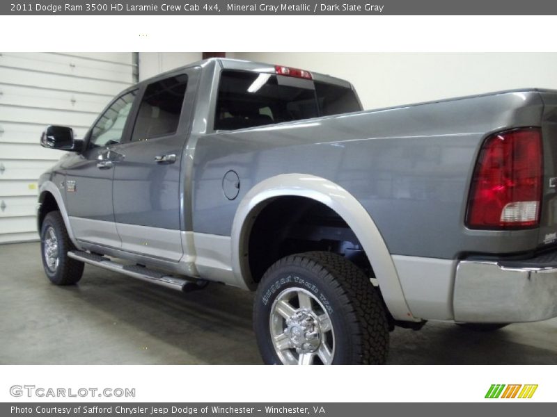 Mineral Gray Metallic / Dark Slate Gray 2011 Dodge Ram 3500 HD Laramie Crew Cab 4x4