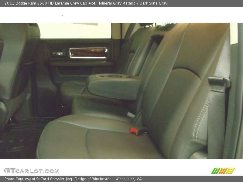 Mineral Gray Metallic / Dark Slate Gray 2011 Dodge Ram 3500 HD Laramie Crew Cab 4x4