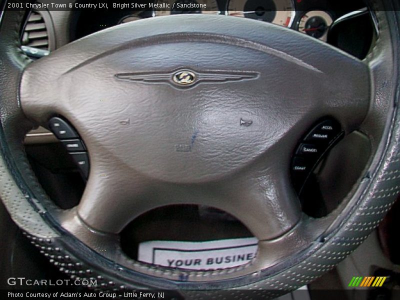 Bright Silver Metallic / Sandstone 2001 Chrysler Town & Country LXi