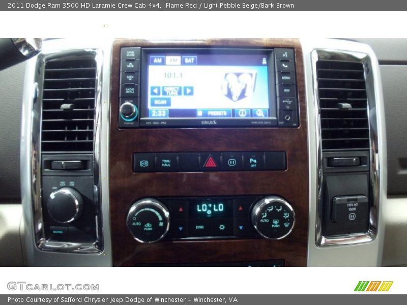 Controls of 2011 Ram 3500 HD Laramie Crew Cab 4x4