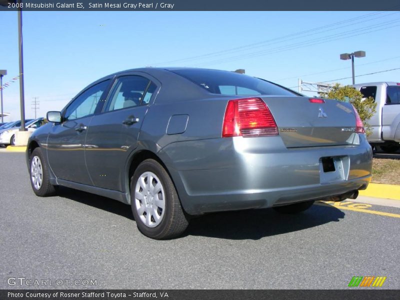 Satin Mesai Gray Pearl / Gray 2008 Mitsubishi Galant ES