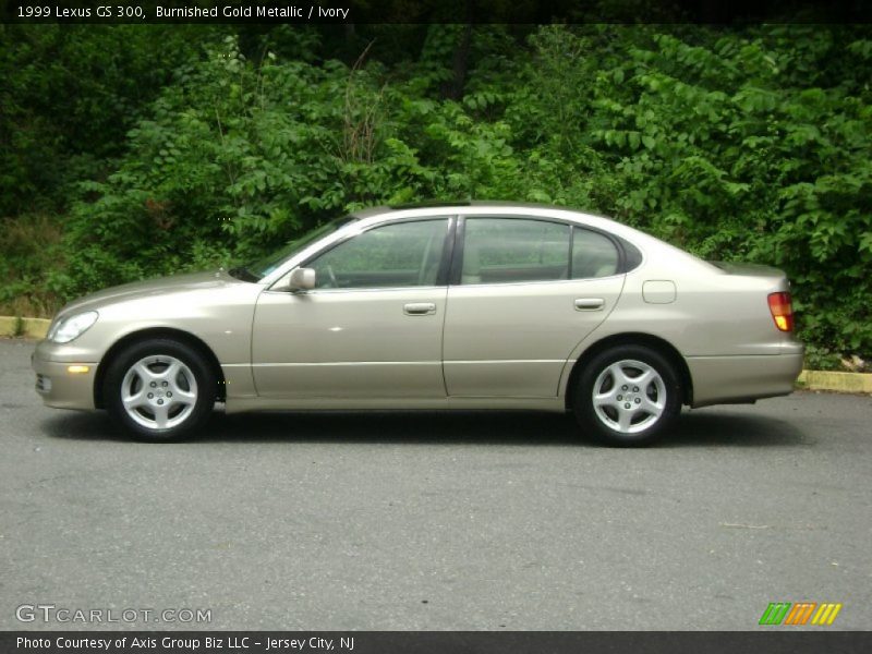 Burnished Gold Metallic / Ivory 1999 Lexus GS 300