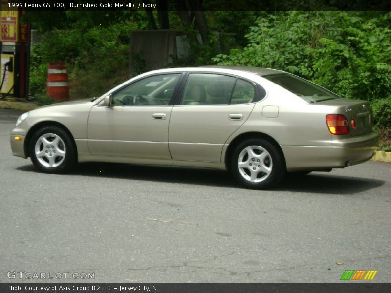 Burnished Gold Metallic / Ivory 1999 Lexus GS 300