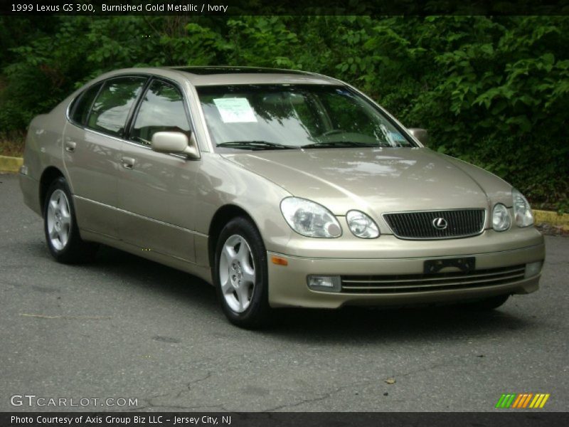 Burnished Gold Metallic / Ivory 1999 Lexus GS 300
