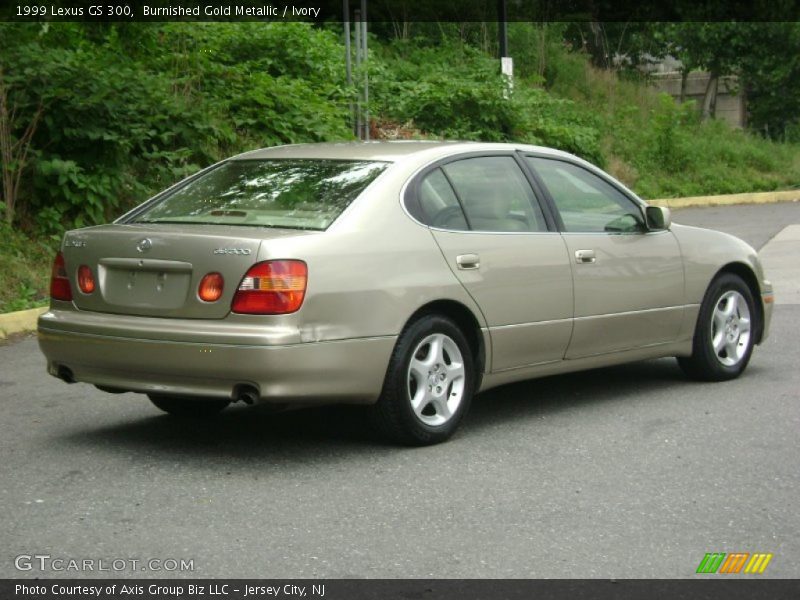 Burnished Gold Metallic / Ivory 1999 Lexus GS 300