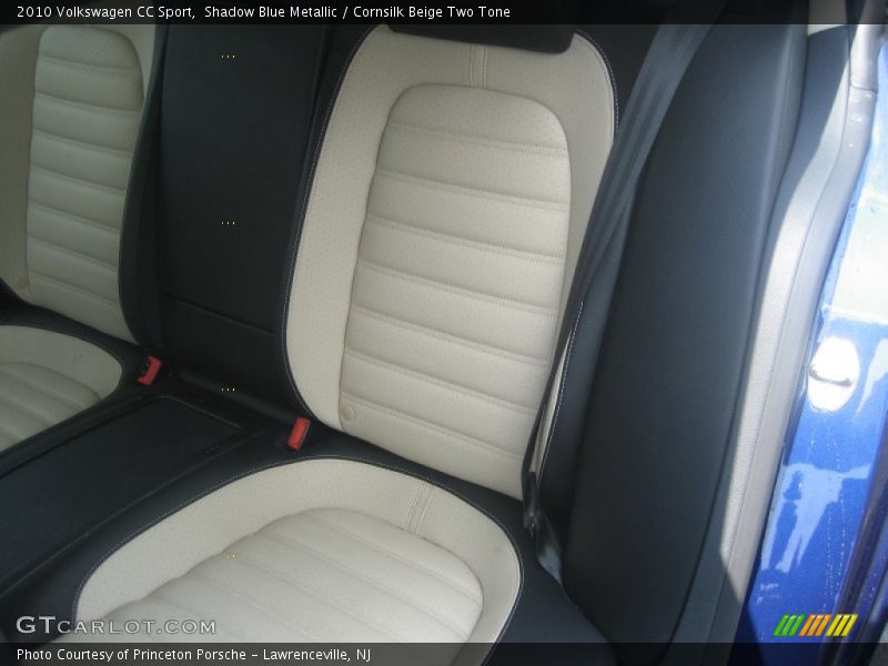 Shadow Blue Metallic / Cornsilk Beige Two Tone 2010 Volkswagen CC Sport