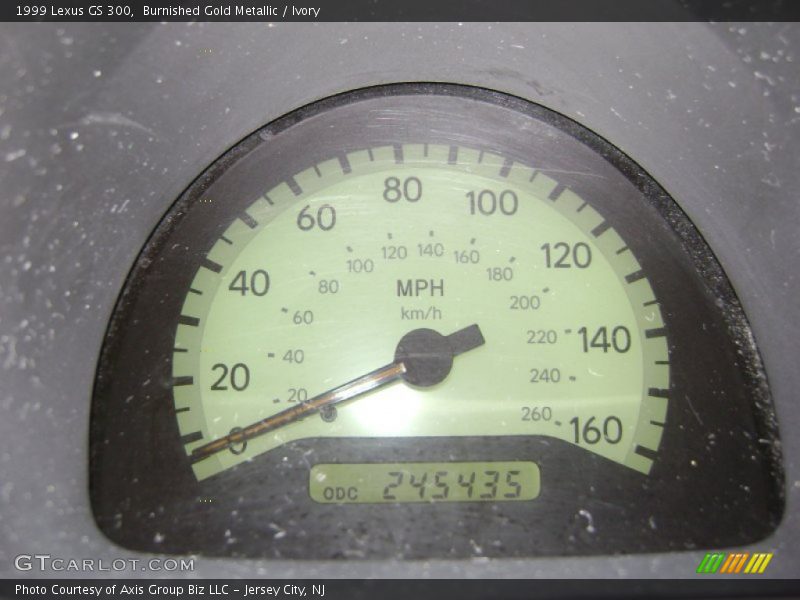 Burnished Gold Metallic / Ivory 1999 Lexus GS 300