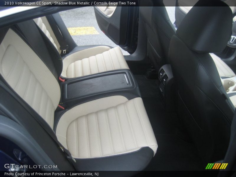 Shadow Blue Metallic / Cornsilk Beige Two Tone 2010 Volkswagen CC Sport