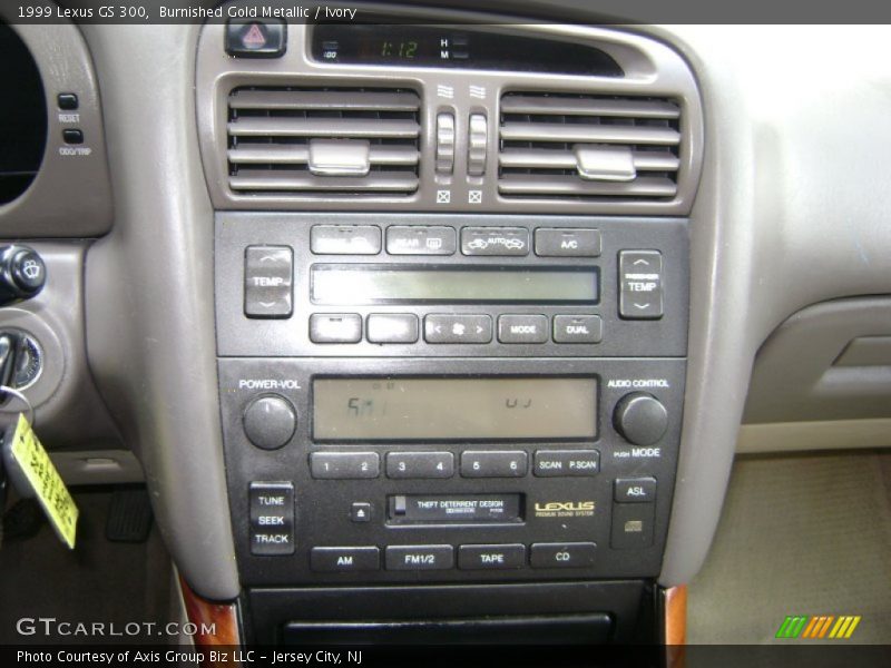 Burnished Gold Metallic / Ivory 1999 Lexus GS 300