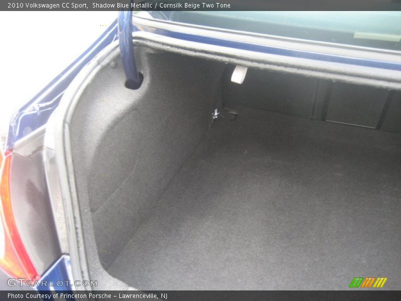 Shadow Blue Metallic / Cornsilk Beige Two Tone 2010 Volkswagen CC Sport