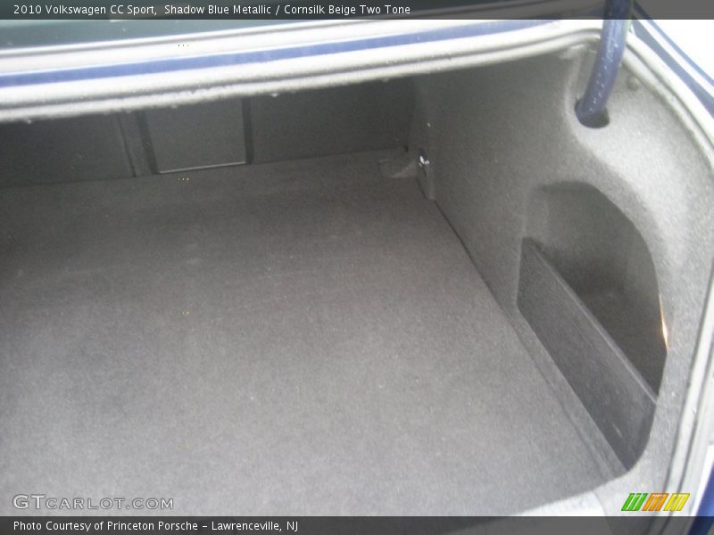 Shadow Blue Metallic / Cornsilk Beige Two Tone 2010 Volkswagen CC Sport