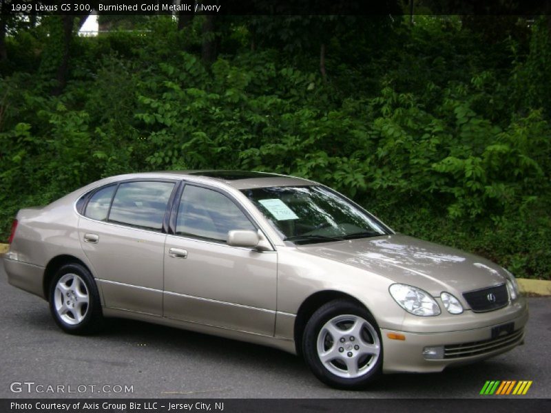Burnished Gold Metallic / Ivory 1999 Lexus GS 300