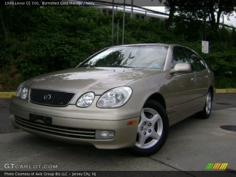 Burnished Gold Metallic / Ivory 1999 Lexus GS 300