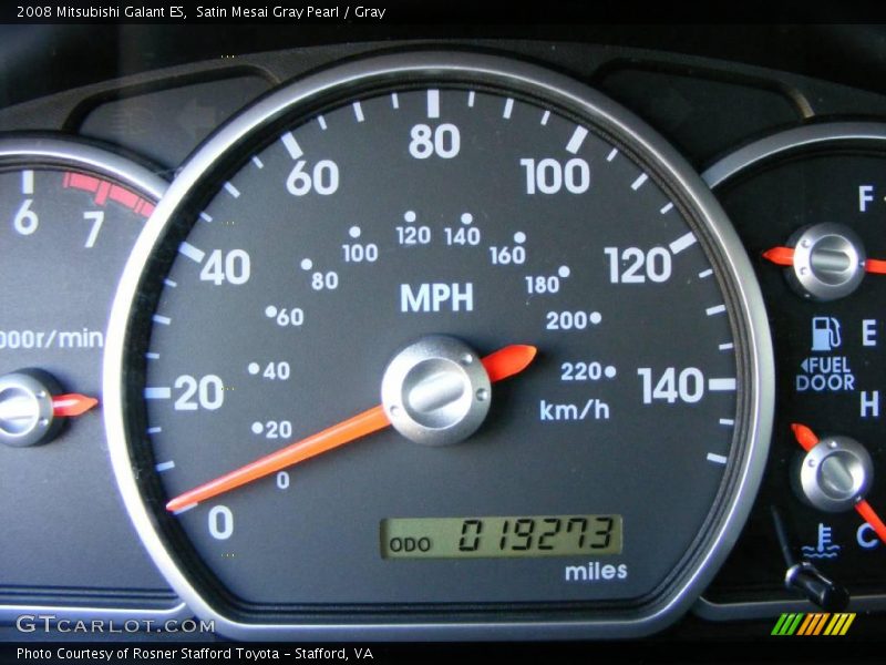 Satin Mesai Gray Pearl / Gray 2008 Mitsubishi Galant ES