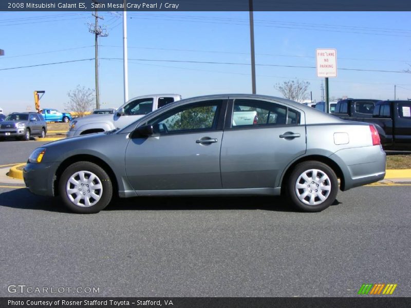 Satin Mesai Gray Pearl / Gray 2008 Mitsubishi Galant ES