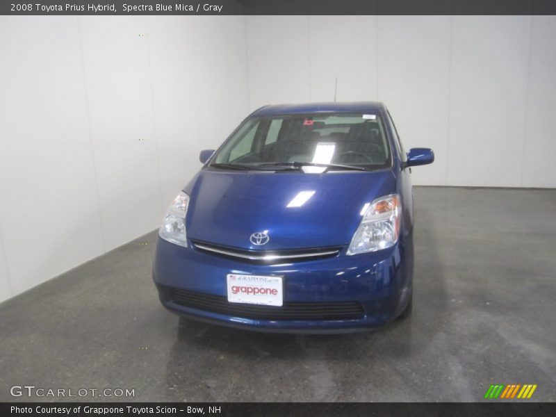 Spectra Blue Mica / Gray 2008 Toyota Prius Hybrid