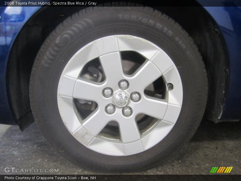 Spectra Blue Mica / Gray 2008 Toyota Prius Hybrid