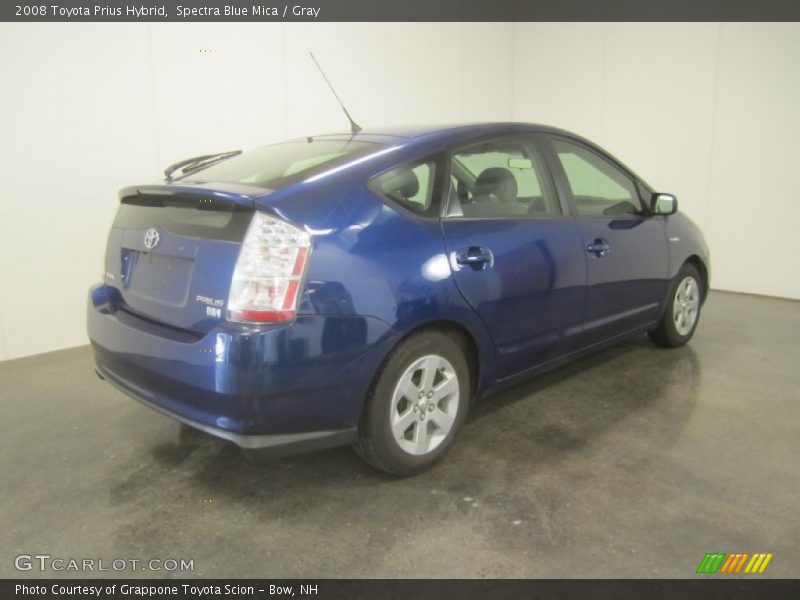 Spectra Blue Mica / Gray 2008 Toyota Prius Hybrid