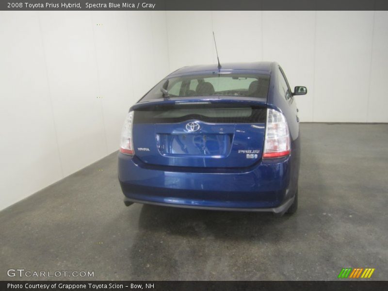 Spectra Blue Mica / Gray 2008 Toyota Prius Hybrid